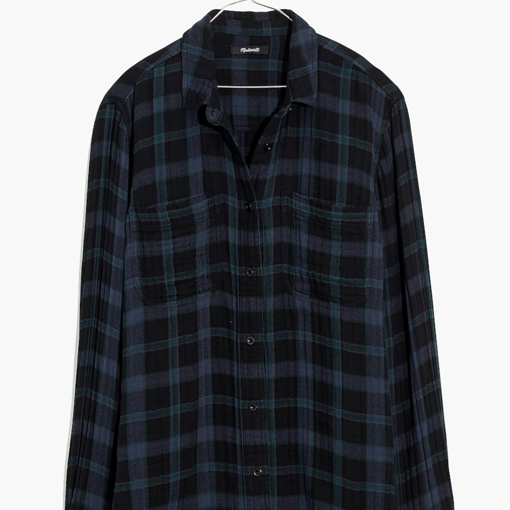 ✨Madewell Boyfriend Flannel